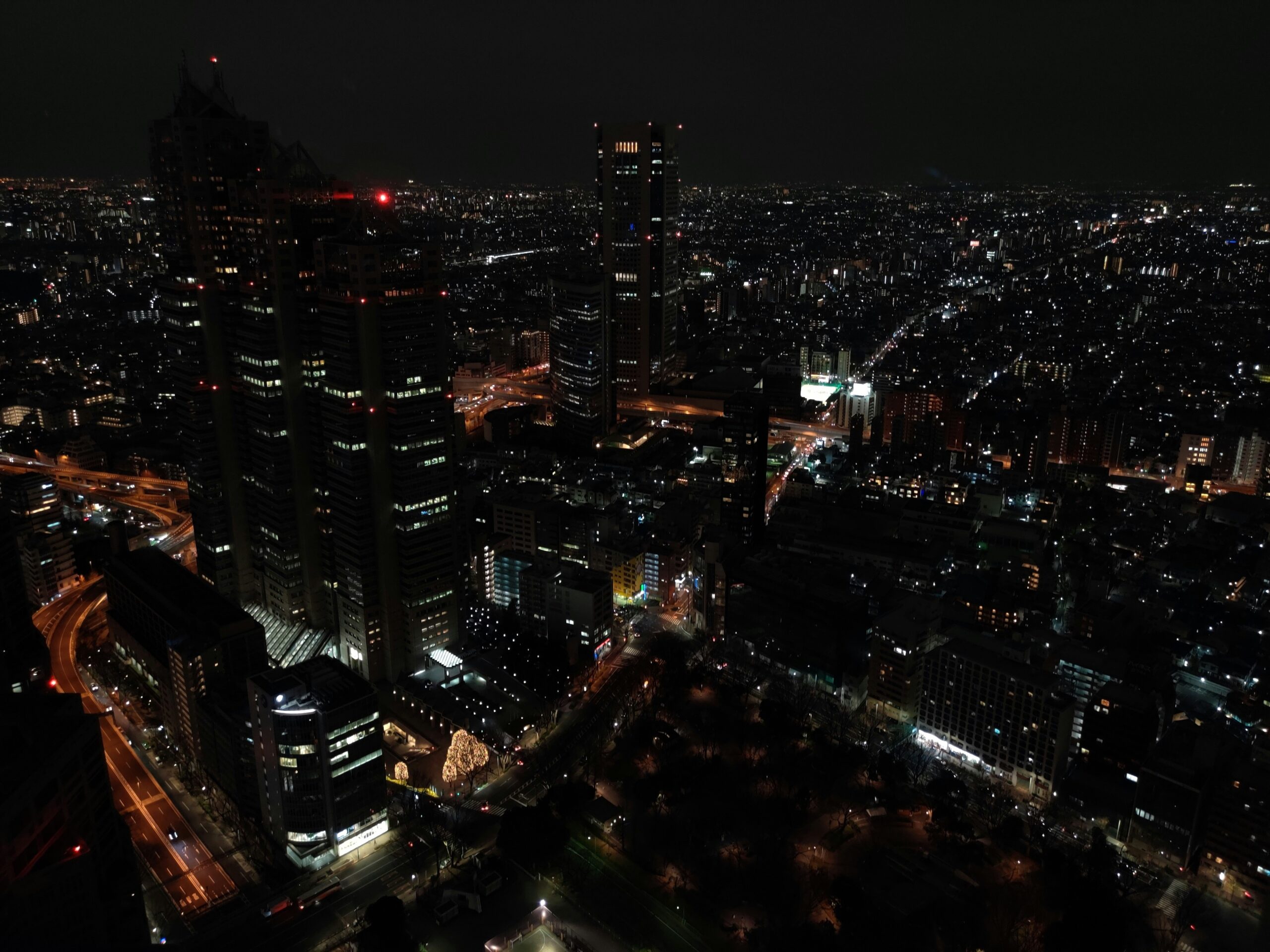 Tokio Skyline bei Nacht – die faszinierende Metropole wartet auf dich