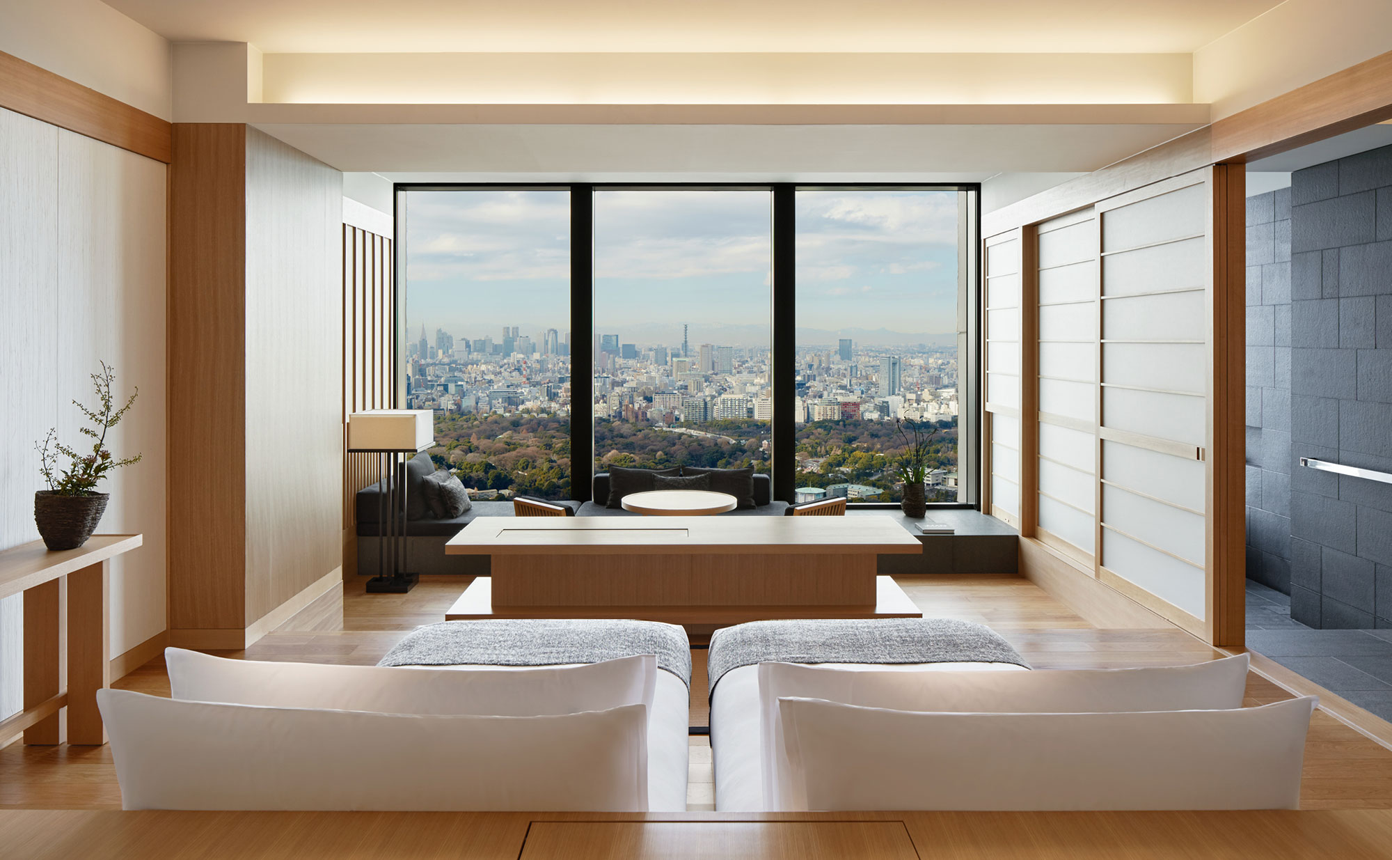 Aman Tokyo: Suite mit Blick über Tokio