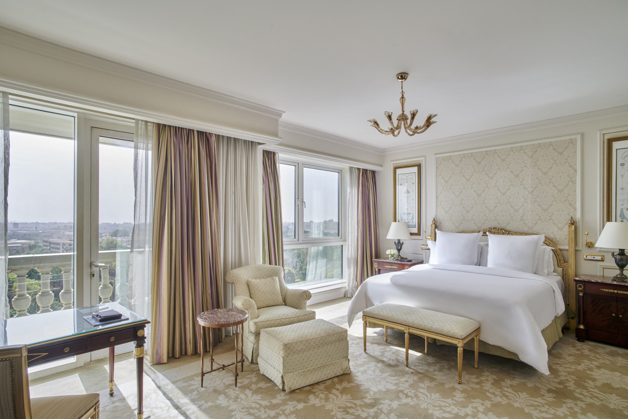 Four Seasons Hotel Cairo at First Residence – Zimmer mit Blick über Kairo und den Nil