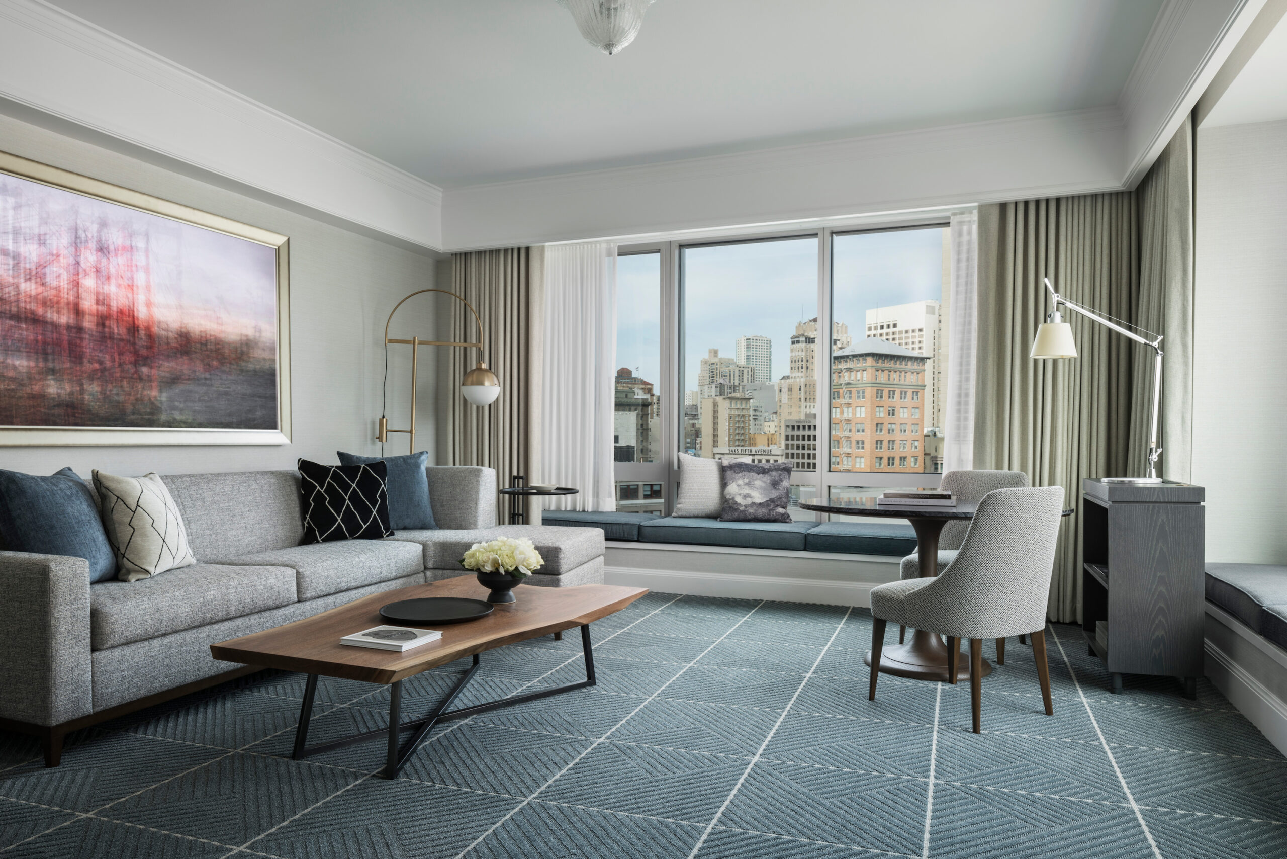 Four Seasons Hotel San Francisco – Suite mit Blick auf die Stadt