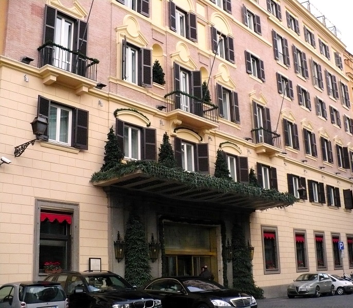 Hotel Hassler Roma: Imàgo, der Sonnenaufgang und das Frühstück über Rom
