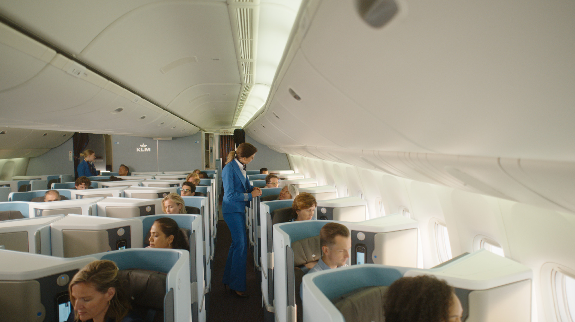KLM World Business Class, Boeing 777