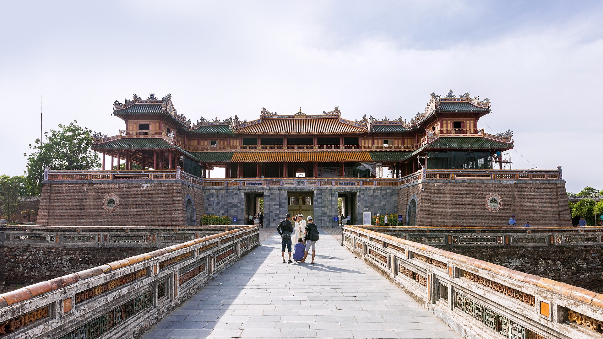 Mittagstor (Ngọ Môn) der Kaiserstadt Huế