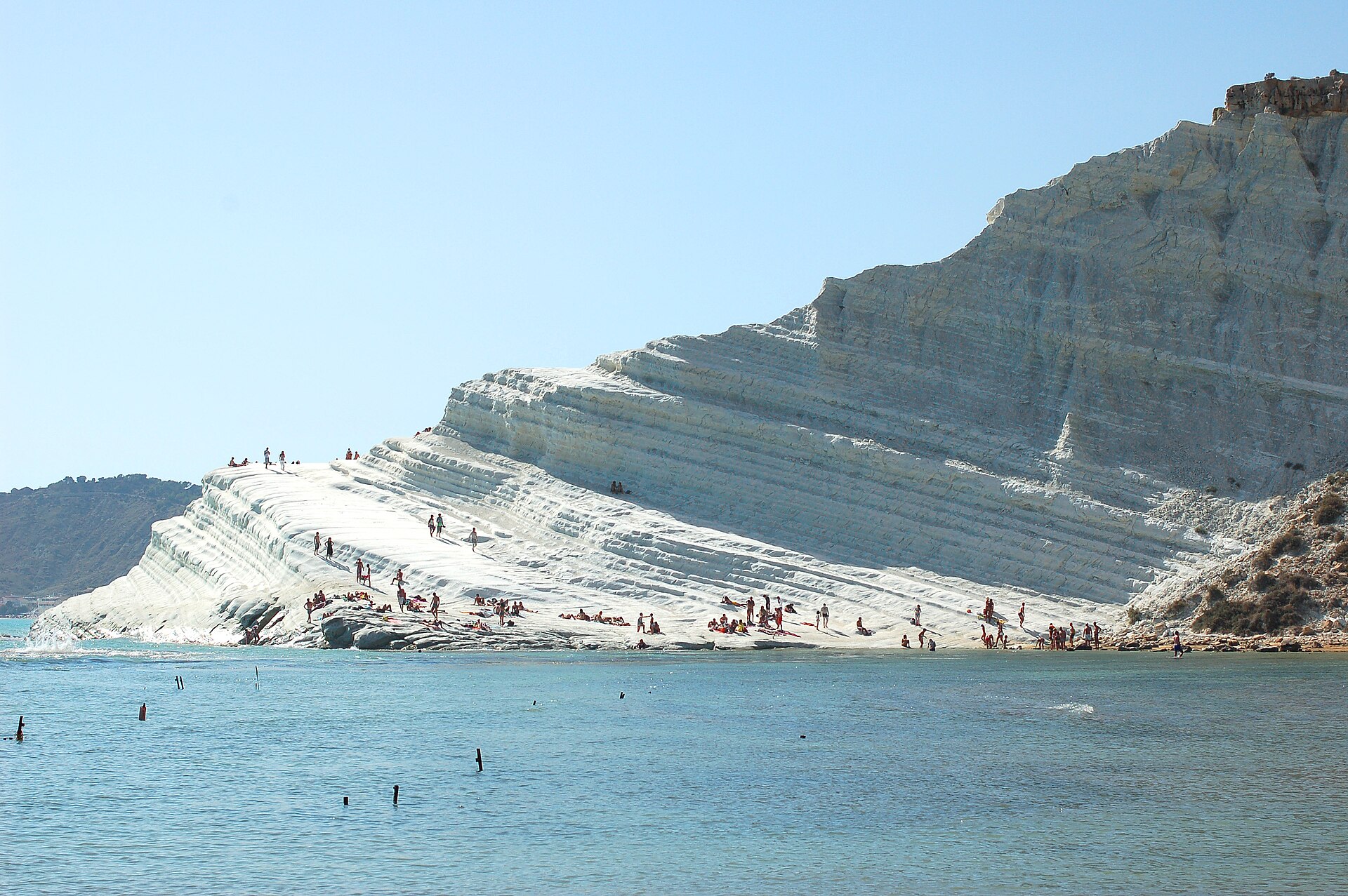 Scala dei Turchi an der Südküste Siziliens