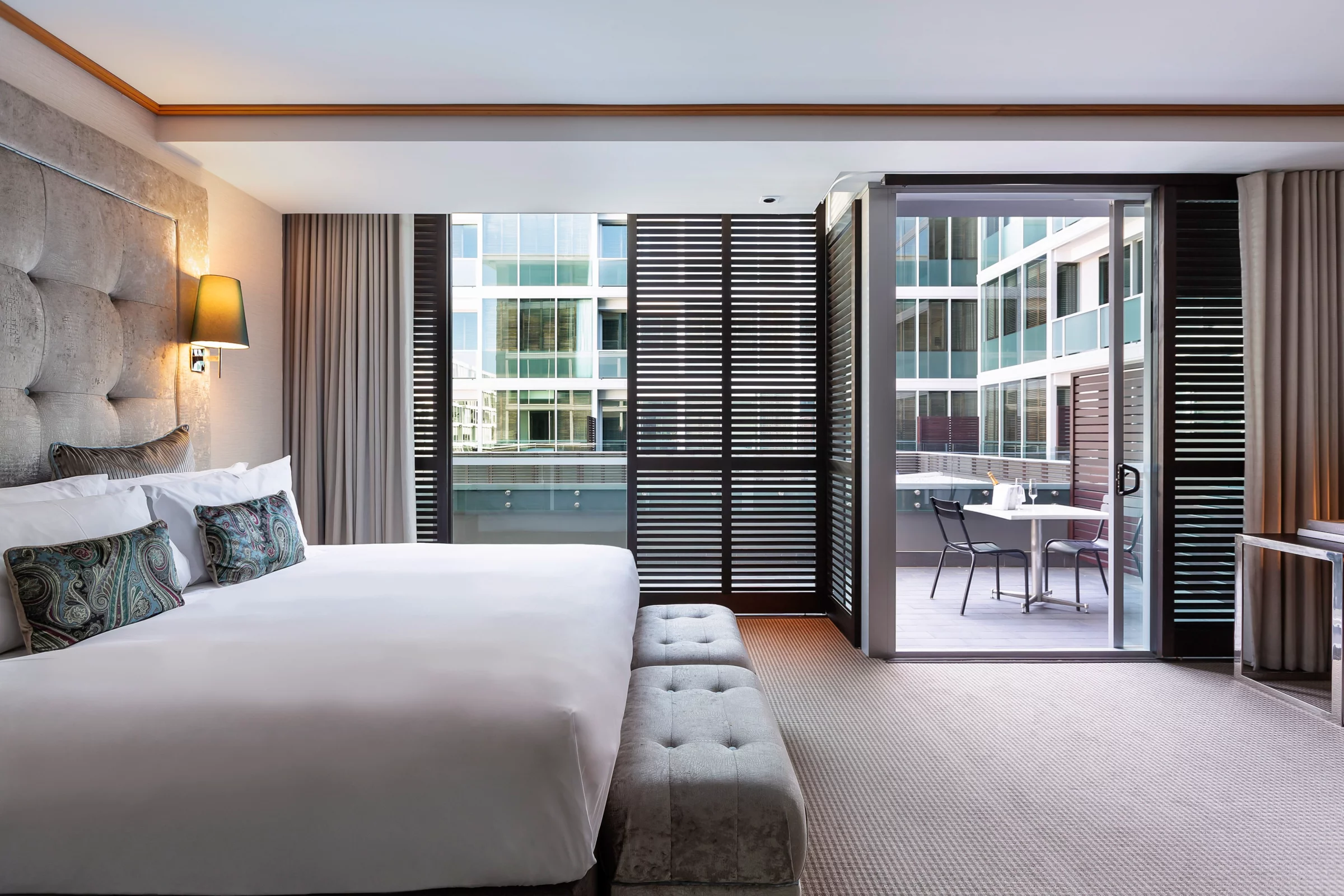 Luxury-Zimmer mit Balkon zum Innenhof